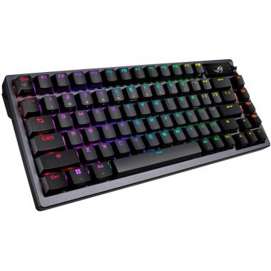 ASUS Keyboard ROG Azoth RGB 81key NX RD USB/WL/BT EN Black