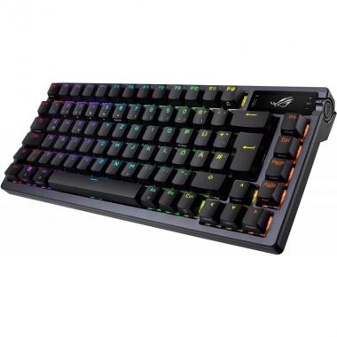 ASUS Keyboard ROG Azoth RGB 81key NX RD USB/WL/BT EN Black