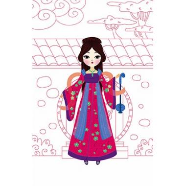 Janod Paper dolls - Fairy princesses