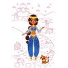 Janod Paper dolls - Fairy princesses