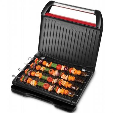 George Foreman Entertaining Steel Grill (25050-56GF)