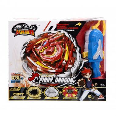 Infinity Nado Дзиґа Auldey Infinity Nado V серія Advanced Fiery Dragon Вогняний Дракон