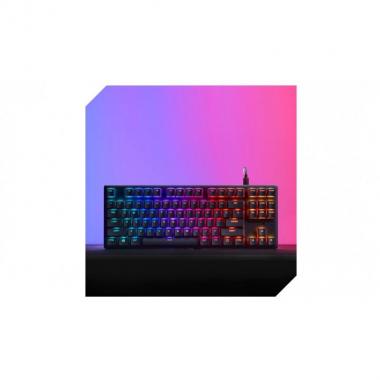HyperX Клавіатура Alloy Origins Core PBT Aqua USB RGB ENG/RU Black