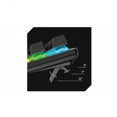 HyperX Клавіатура Alloy Origins Core PBT Aqua USB RGB ENG/RU Black
