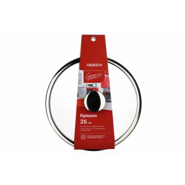 ARDESTO Gemini lid 26 cm, glass and stainless steel