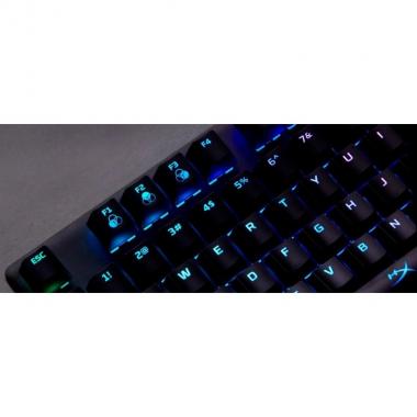 HyperX Клавіатура Alloy Origins Aqua USB RGB PBT ENG/RU, Black