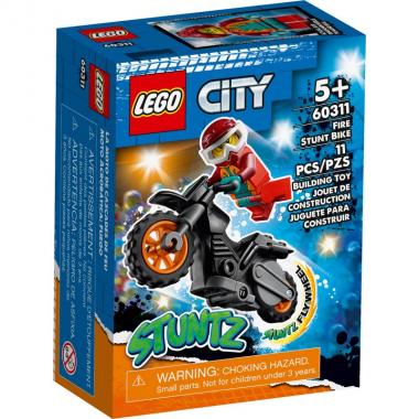 LEGO Конструктор City Пожарный трюковый велосипед 60311