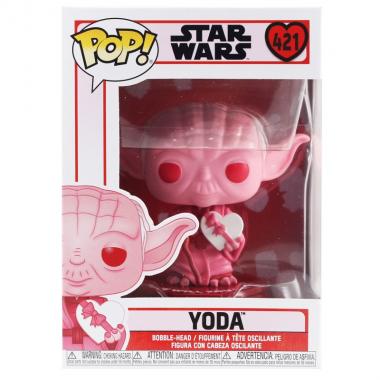 Funko Колекційна фігурка FunkoPOP! Bobble: Star Wars: Valentines: Yoda w/Heart 52870