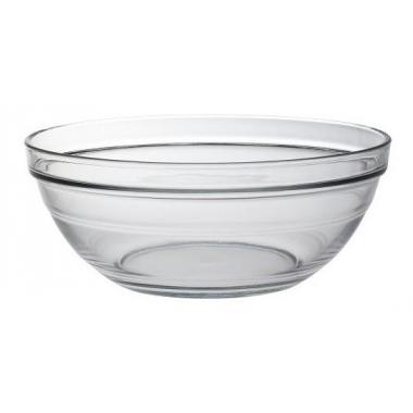 Duralex Lys Transparent Saladier Empilable 17 cm - 97 cl Lys Clear Stackable Bowl 17 cm (6 3/4 - 34 1/8 oz)