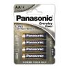 Panasonic Battery EVERYDAY POWER Alkaline AA blister, 4 pcs.