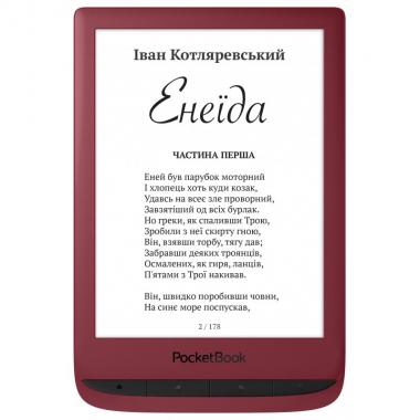 PocketBook Електронна книга 628, Ruby Red