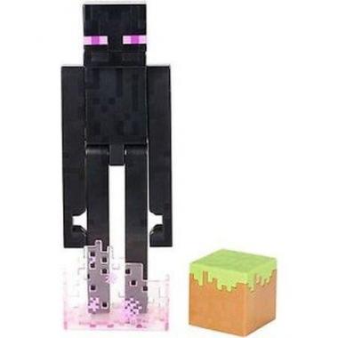 Minecraft Колекційна фігурка Attacking Enderman серія 4