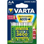 VARTA Акумулятор NI-MH Power AA 2400 мАг, 4 шт.