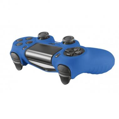 Trust Силиконовый чехол GXT 744B Rubber Skin для геймада PlayStation BLUE