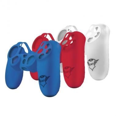 Trust Силиконовый чехол GXT 744B Rubber Skin для геймада PlayStation BLUE
