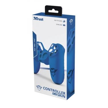 Trust Силиконовый чехол GXT 744B Rubber Skin для геймада PlayStation BLUE