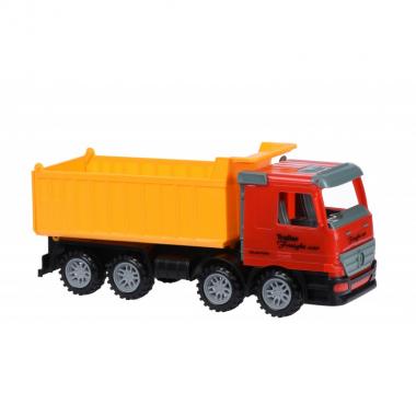 Same Toy Inertial toy car Super Combination Dump truck (red)