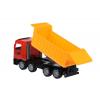 Same Toy Inertial toy car Super Combination Dump truck (red)