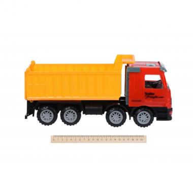 Same Toy Inertial toy car Super Combination Dump truck (red)