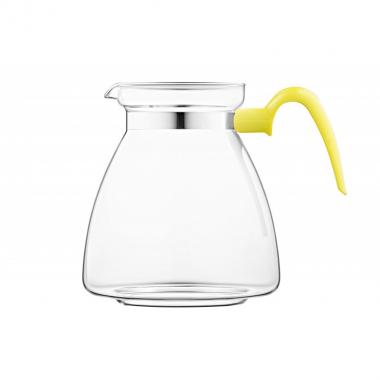 Termisil Maja teapot, 2100 ml, lime, borosilicate glass, plastic