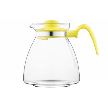 Termisil Maja teapot, 2100 ml, lime, borosilicate glass, plastic