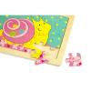 goki Wooden puzzle Snail Susibelle