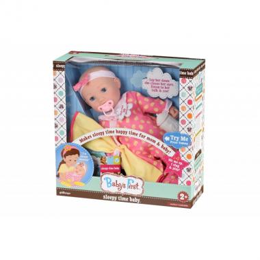 Baby's First Пупс Sleepy Time Baby Засинайка