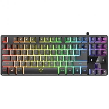 Trust Клавиатура игровая GXT 833 Thado TKL USB Black