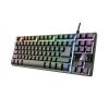 Trust Клавиатура игровая GXT 833 Thado TKL USB Black