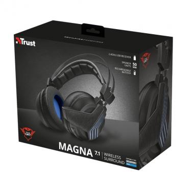 Trust GXT 393 Magna WL 7.1 Surround Gaming Headset BLACK
