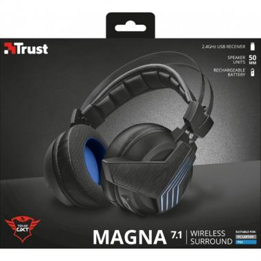 Trust GXT 393 Magna WL 7.1 Surround Gaming Headset BLACK