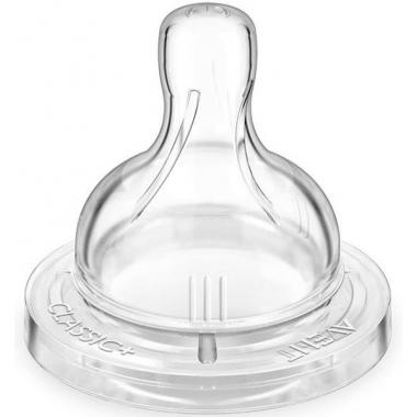 Avent Соска силиконовая Classic+[SCF635/27]