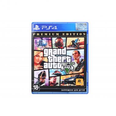 Rockstar Grand Theft Auto V Premium Edition [Blu-Ray диск] (PS4)