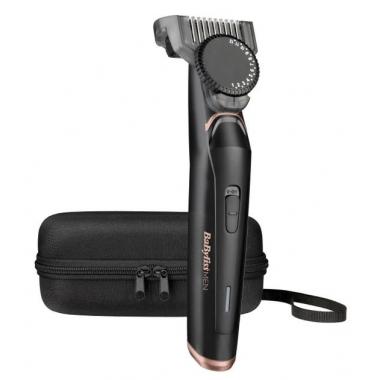 BaByliss Тример для стрижки бороды T885E, 1 насадка, футляр, черный
