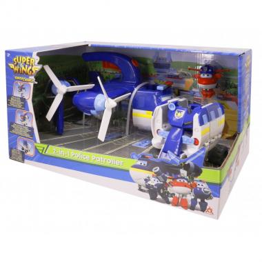 Super Wings Игровой набор 2-in-1 Police Patroller 2в1 Полицейский транспорт