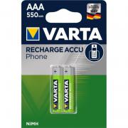 VARTA Акумулятор NI-MH Phone AAA 550 мАг, 2 шт.