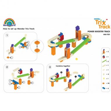Wonderworld Конструктор Trix Track Супер сила