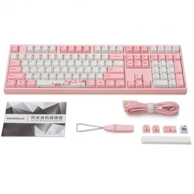 Varmilo VA108M Sakura[Cherry MX Silent Red]