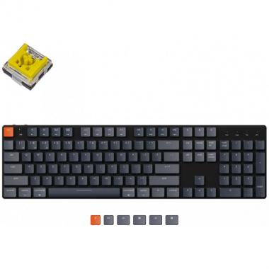 Keychron Клавіатура K5SE 104 Key Optical Banana RGB Hot-Swap WL UA Black