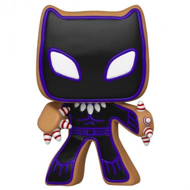 Funko Коллекционная фигурка Funko POP! Bobble Marvel Holiday Gingerbread Black Panther 50662