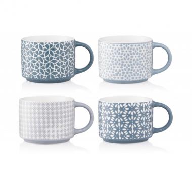 ARDESTO Mug Weaving D, 330 ml, new bone china