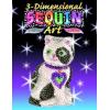 Sequin Art Craft kit - 3D Cat