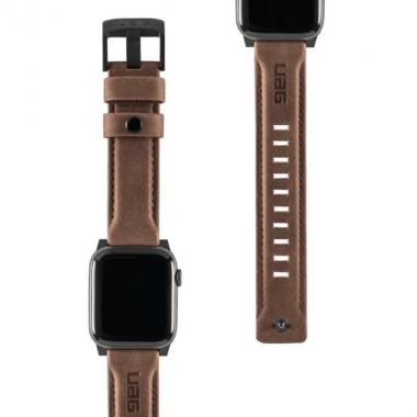 UAG Leather Strap для Apple Watch 44/42[Brown]