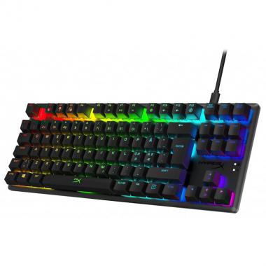 HyperX Клавиатура игровая Alloy Origins Core Red USB RGB RU, Black