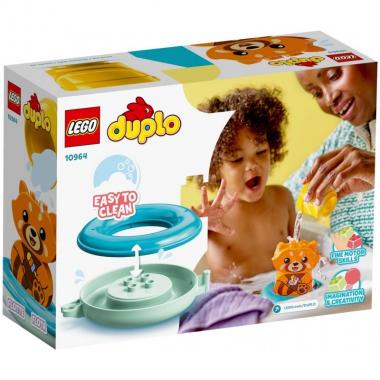 LEGO Конструктор DUPLO My First Веселе купання: Плаваюча червона панда 10964