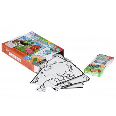 Same Toy Coloring puzzle Farm