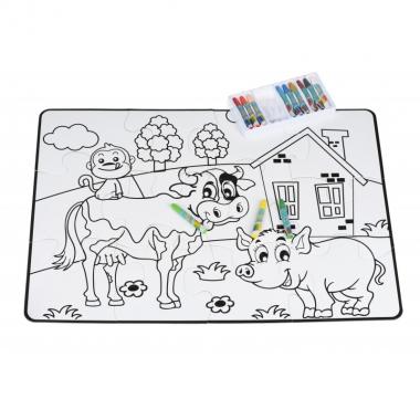 Same Toy Coloring puzzle Farm