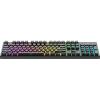 Dream Machines Gaming keyboard DreamKey Red USB RGB EN, Black