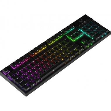 Dream Machines Gaming keyboard DreamKey Red USB RGB EN, Black