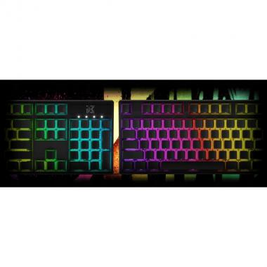 Dream Machines Gaming keyboard DreamKey Red USB RGB EN, Black